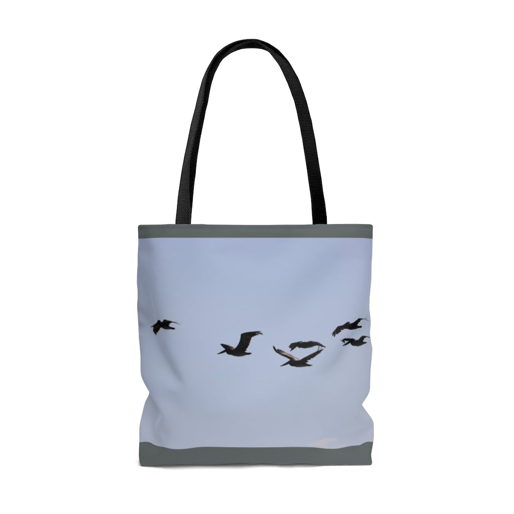 NN AOP Tote Bag Six Pelicans