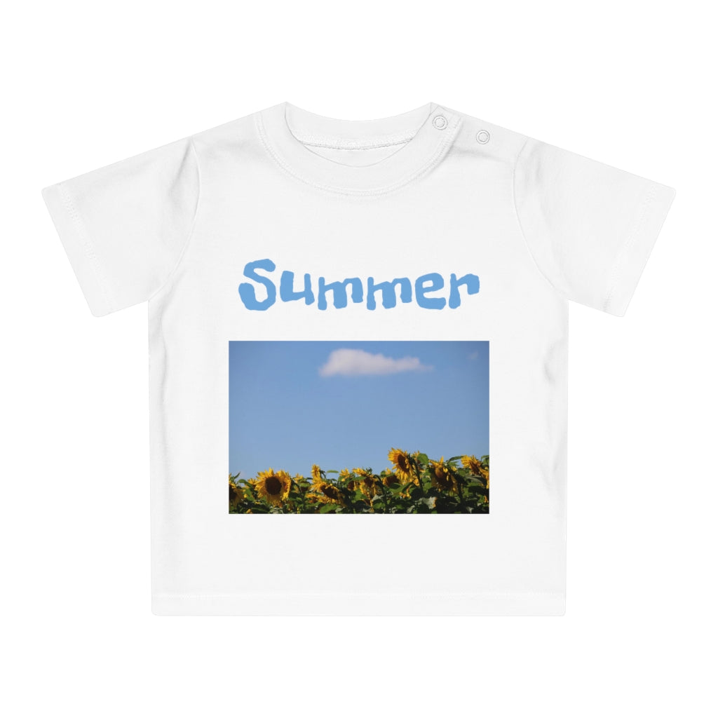 NN Baby T-Shirt Sunflowers & Blue Sky