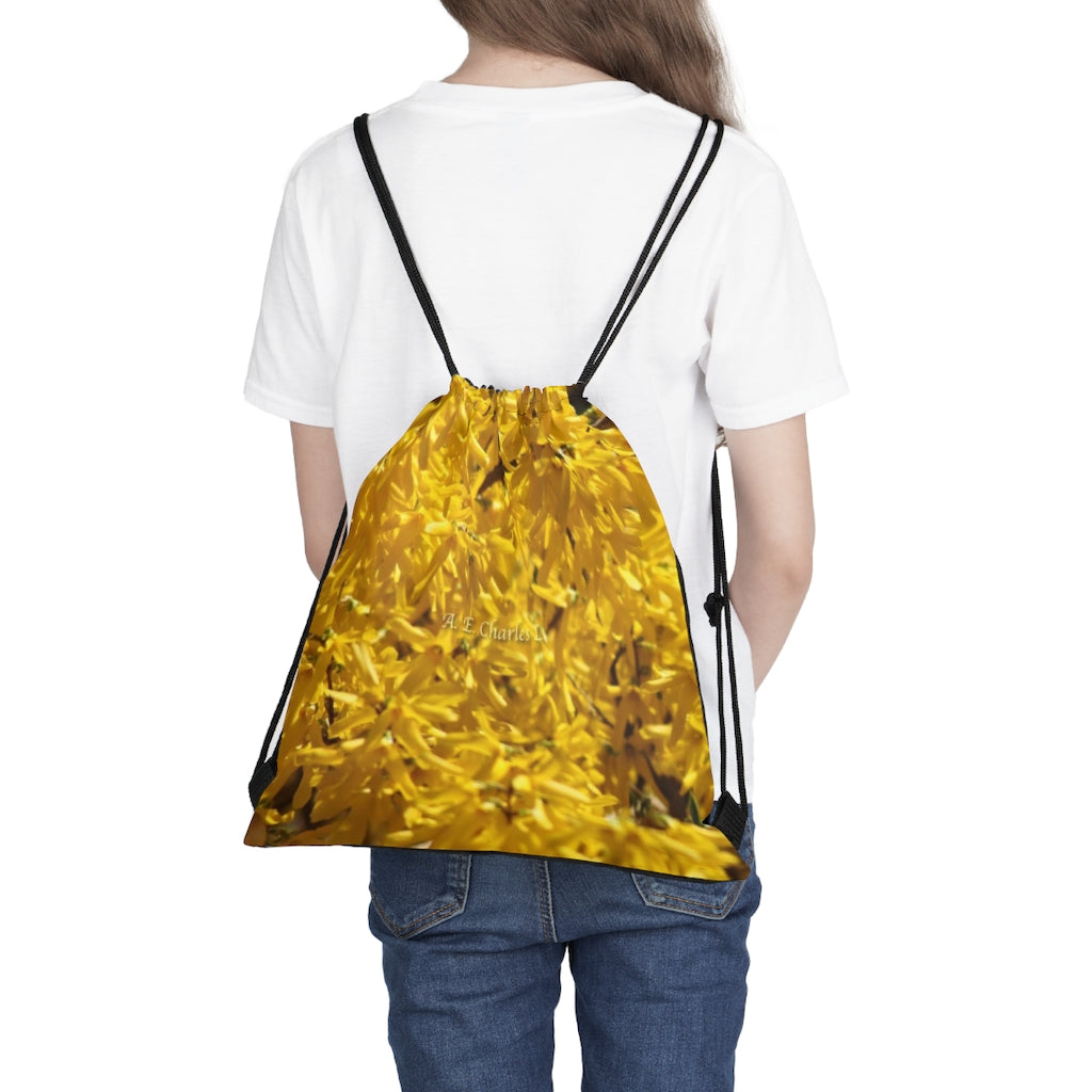 Outdoor Drawstring Bag Forsythia