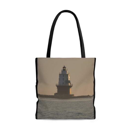 NN AOP Tote Bag Hazy Lighthouse