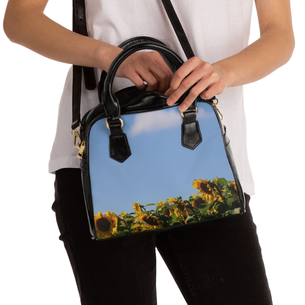 NN Shoulder Handbag Sunflowers & Blue Sky