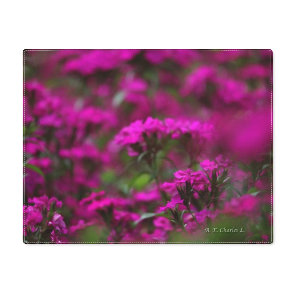 Placemat Purple Pinkish Flowers