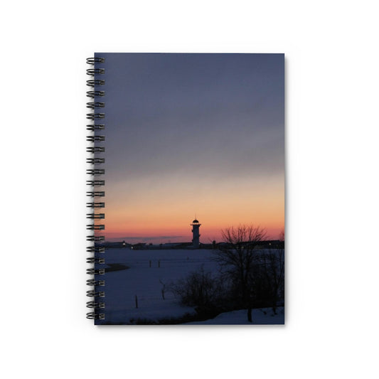 NN Spiral Notebook - Ruled Line (LM) Tower Sky