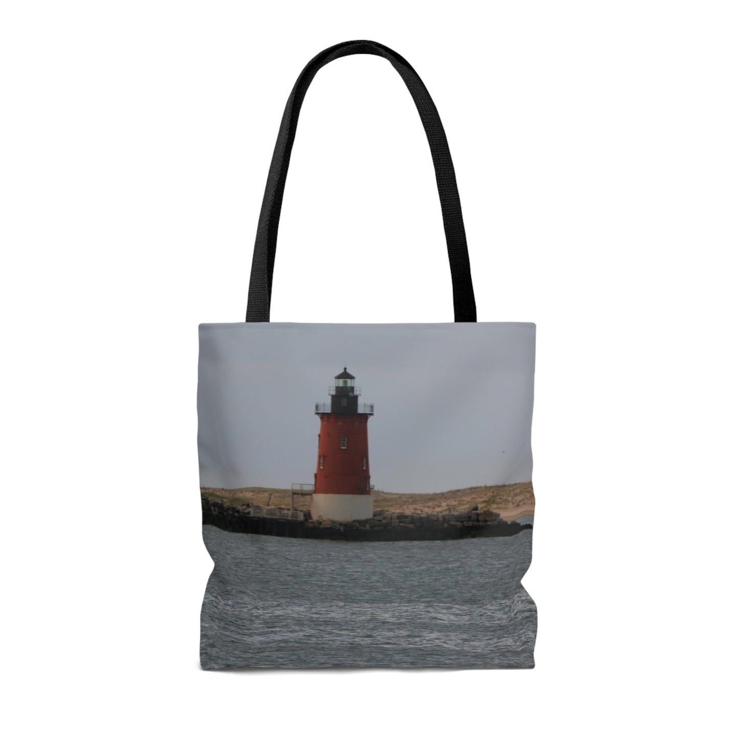 NN AOP Tote Bag Lighthouse On The Rocks