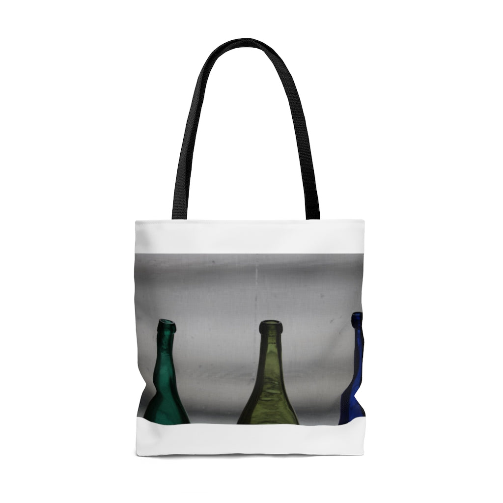 NN AOP Tote Bag Greens & Blue Bottles