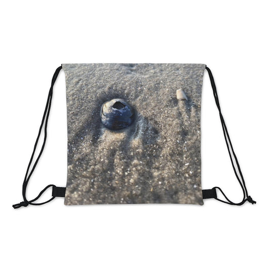 NN Outdoor Drawstring Bag Few Shells In Sand & Wave