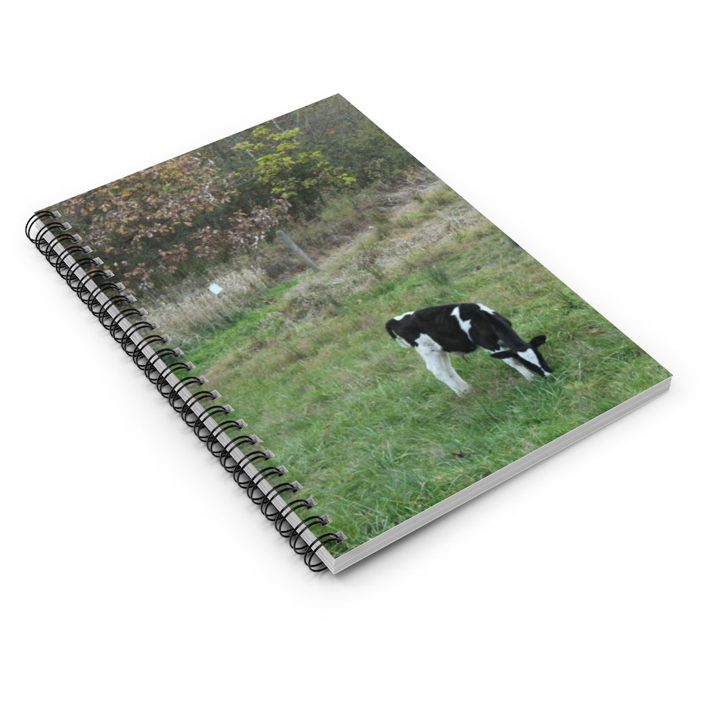 NN Spiral Notebook - Ruled Line One Calf