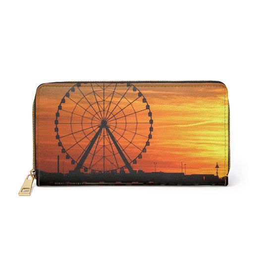 NN Zipper Wallet Yellow Sky ACNJ Ferris Wheel