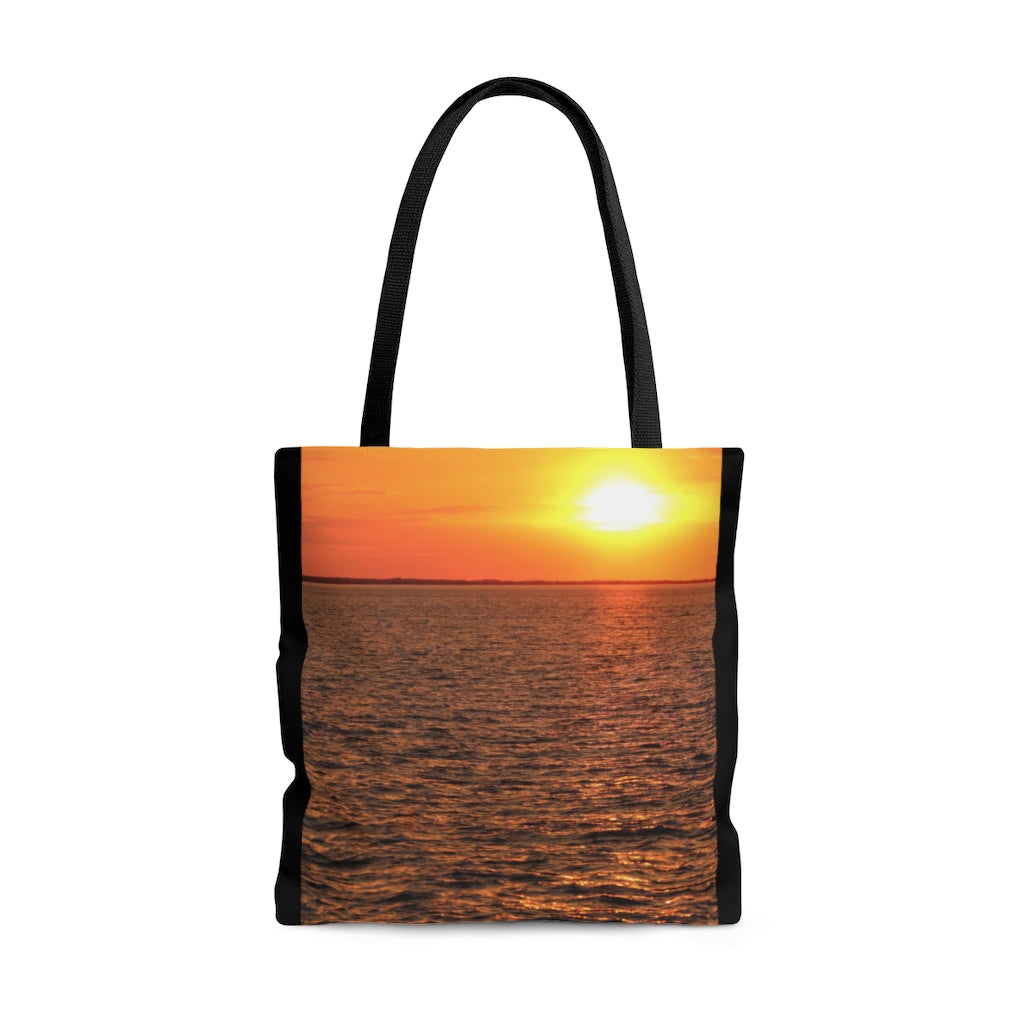 NN AOP Tote Bag Low Yellow Sun