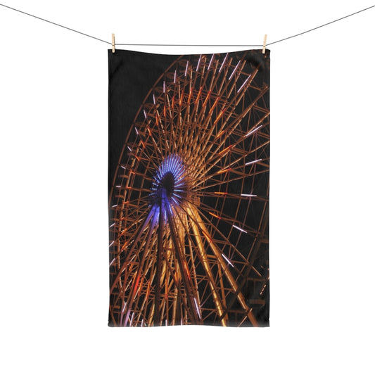 NN Fishing Hand Towel OCNJ Ferris Wheel