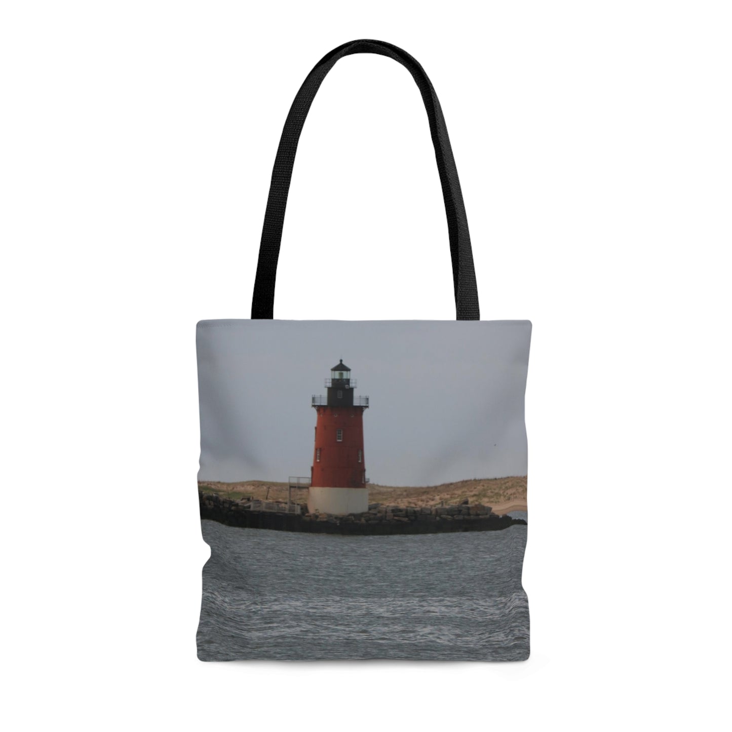 NN AOP Tote Bag Lighthouse On The Rocks