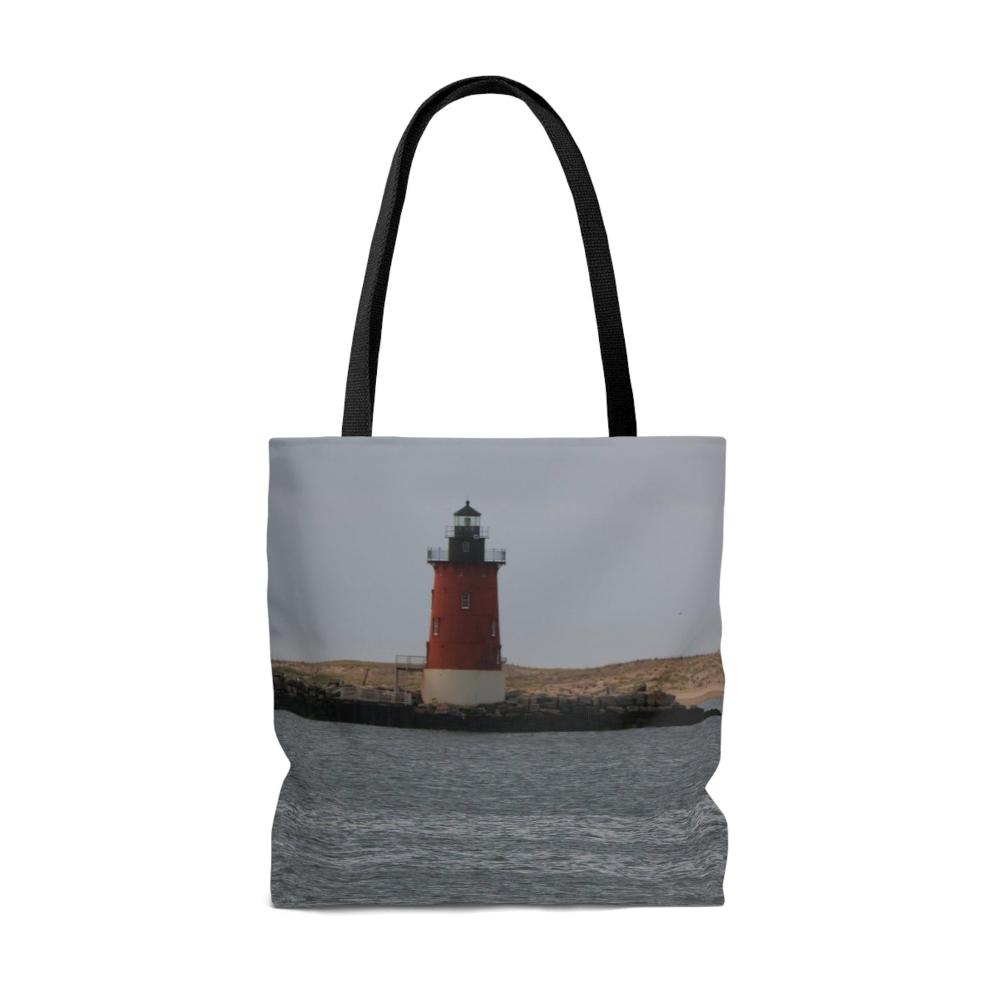 NN AOP Tote Bag Lighthouse On The Rocks