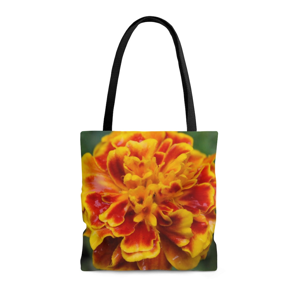 NN AOP Tote Bag Orange Red Marigold