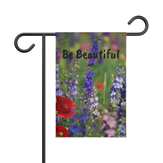 NN Garden Banner Purple Wildflowers