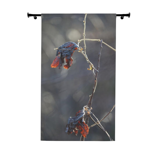 NN Window Curtains (1 Piece) Two Pretty Fall Leaves