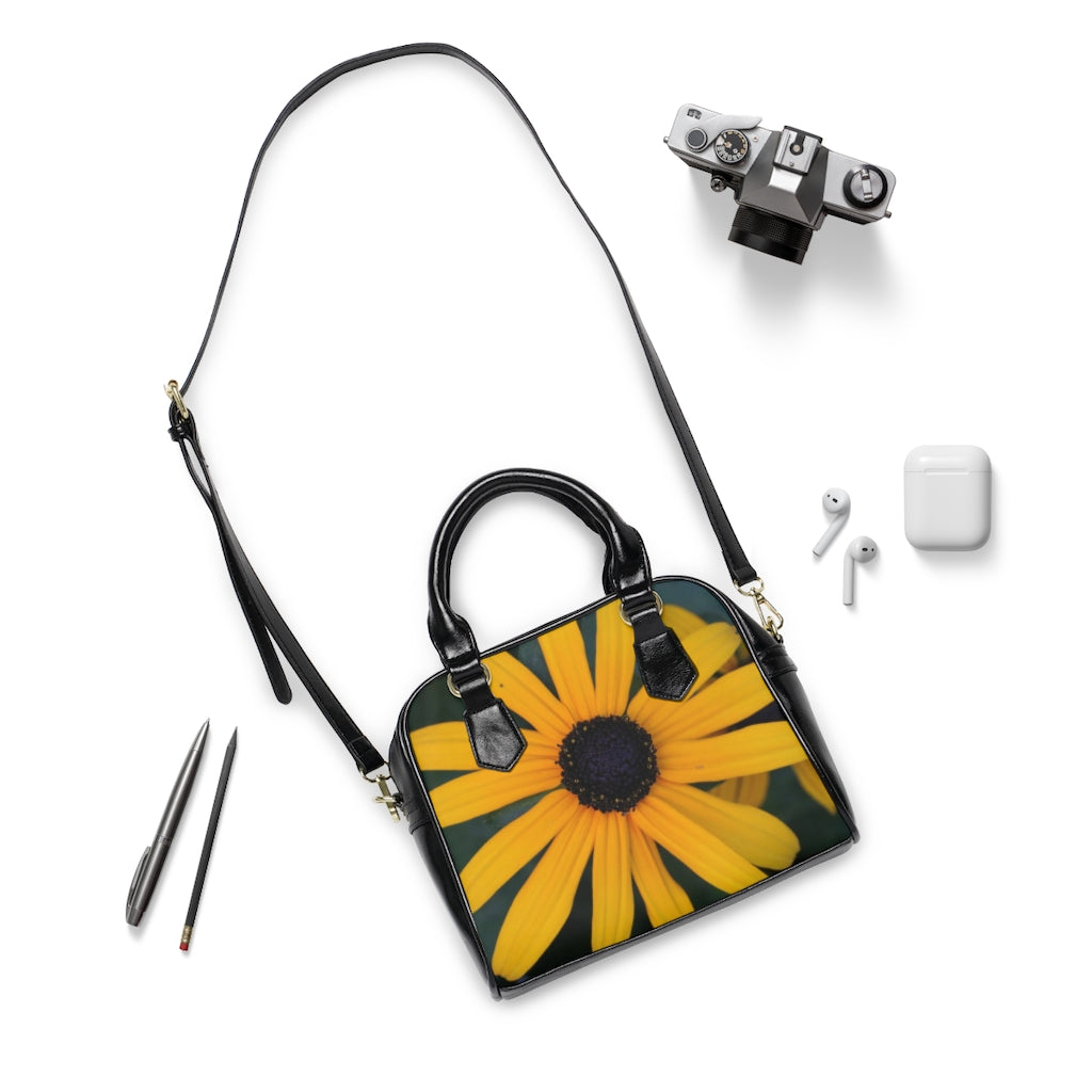 NN Shoulder Handbag One Big Yellow Flower