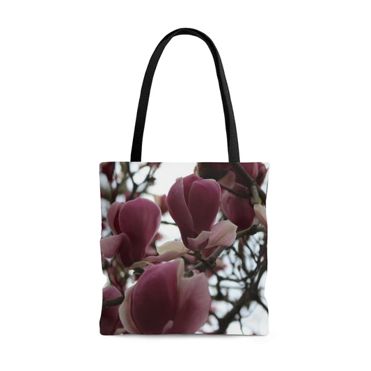 NN AOP Tote Bag Two-Tone Pink Flowers