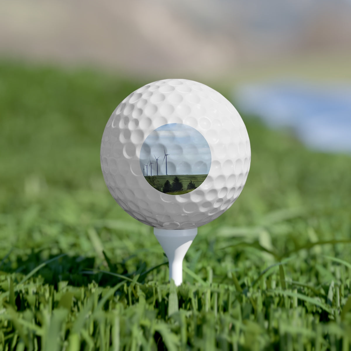 NN Golf Balls, 6pcs Sky & Left Wind Turbines