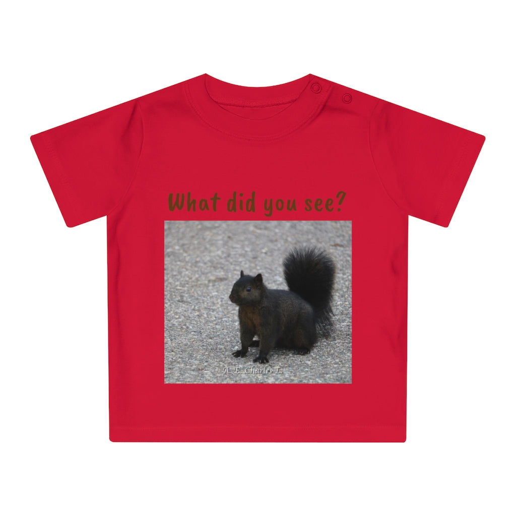 NN Baby T-Shirt Black Squirrel