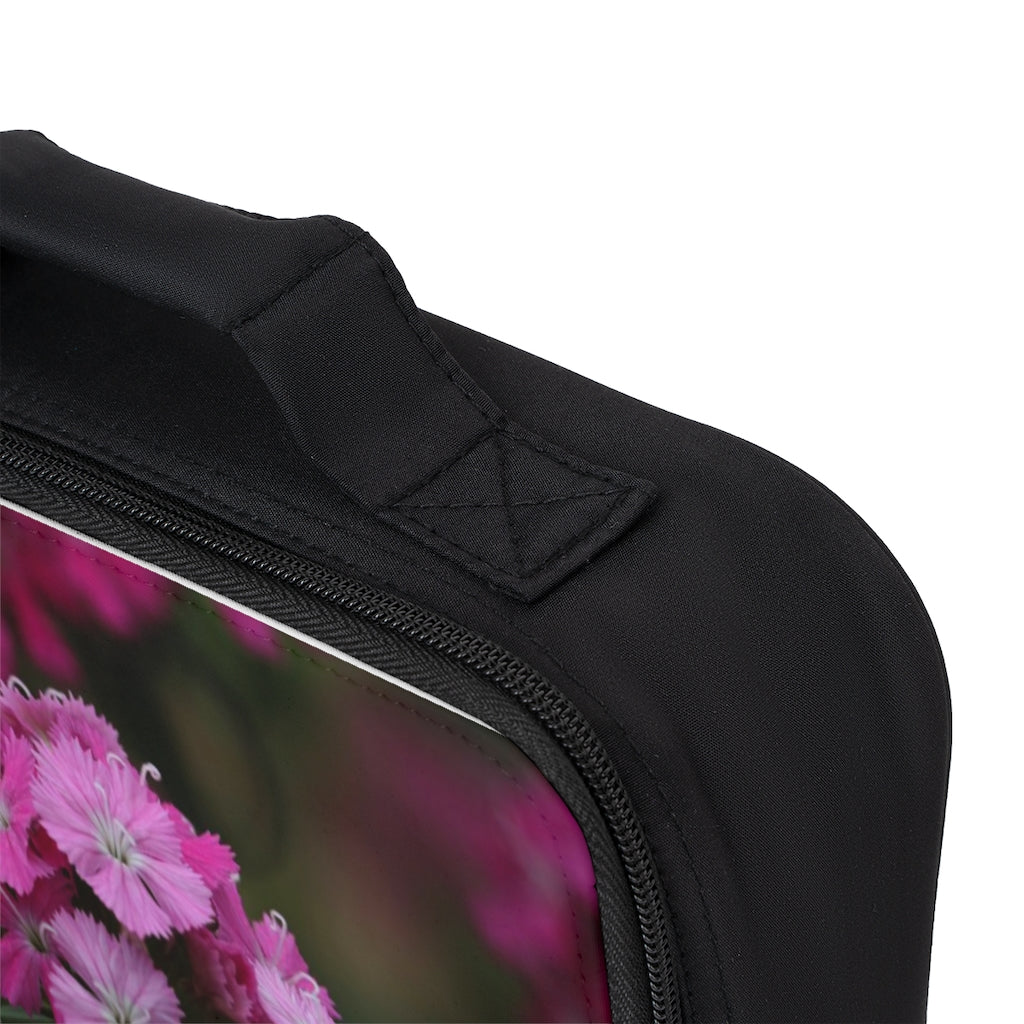 Lunch Bag Soft Pink Flowers