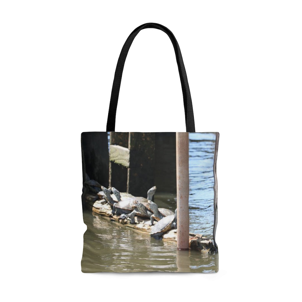 NN AOP Tote Bag Sunning Turtles