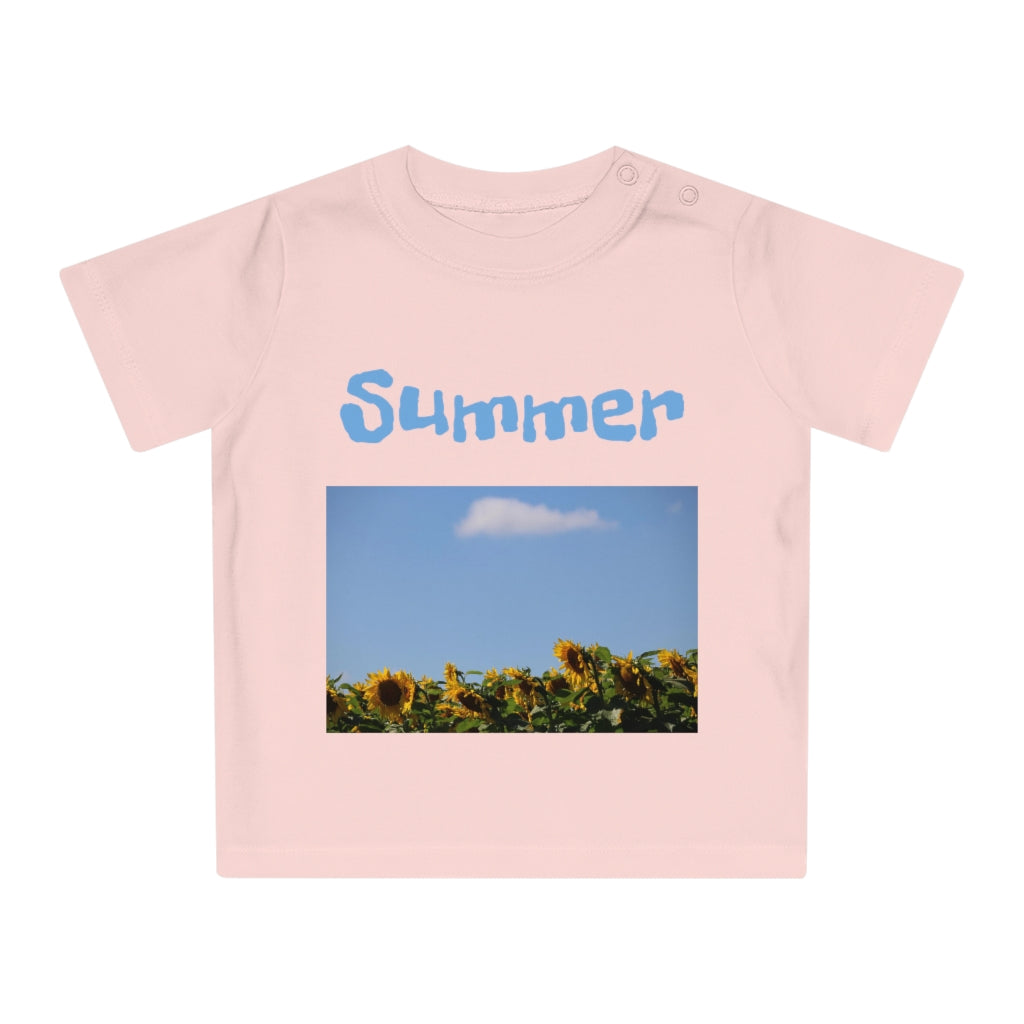 NN Baby T-Shirt Sunflowers & Blue Sky