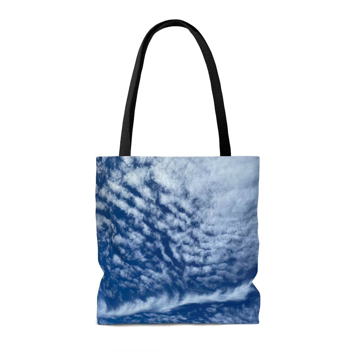 NN AOP Tote Bag Blue Blanket Of Cool Clouds