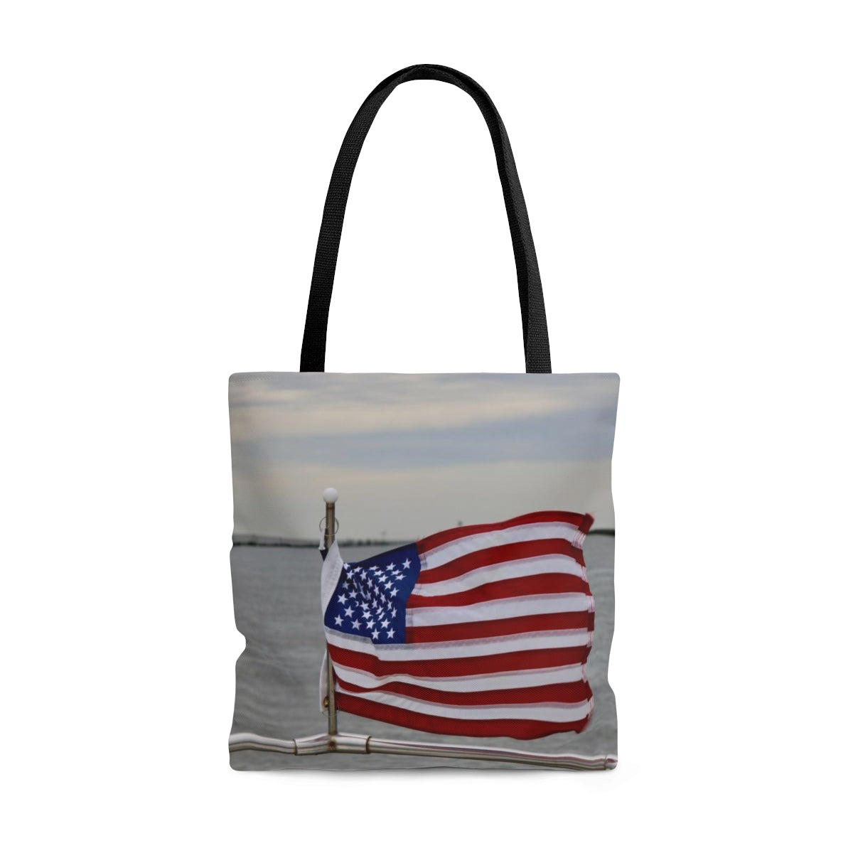 NN AOP Tote Bag American Flag DE Fishing