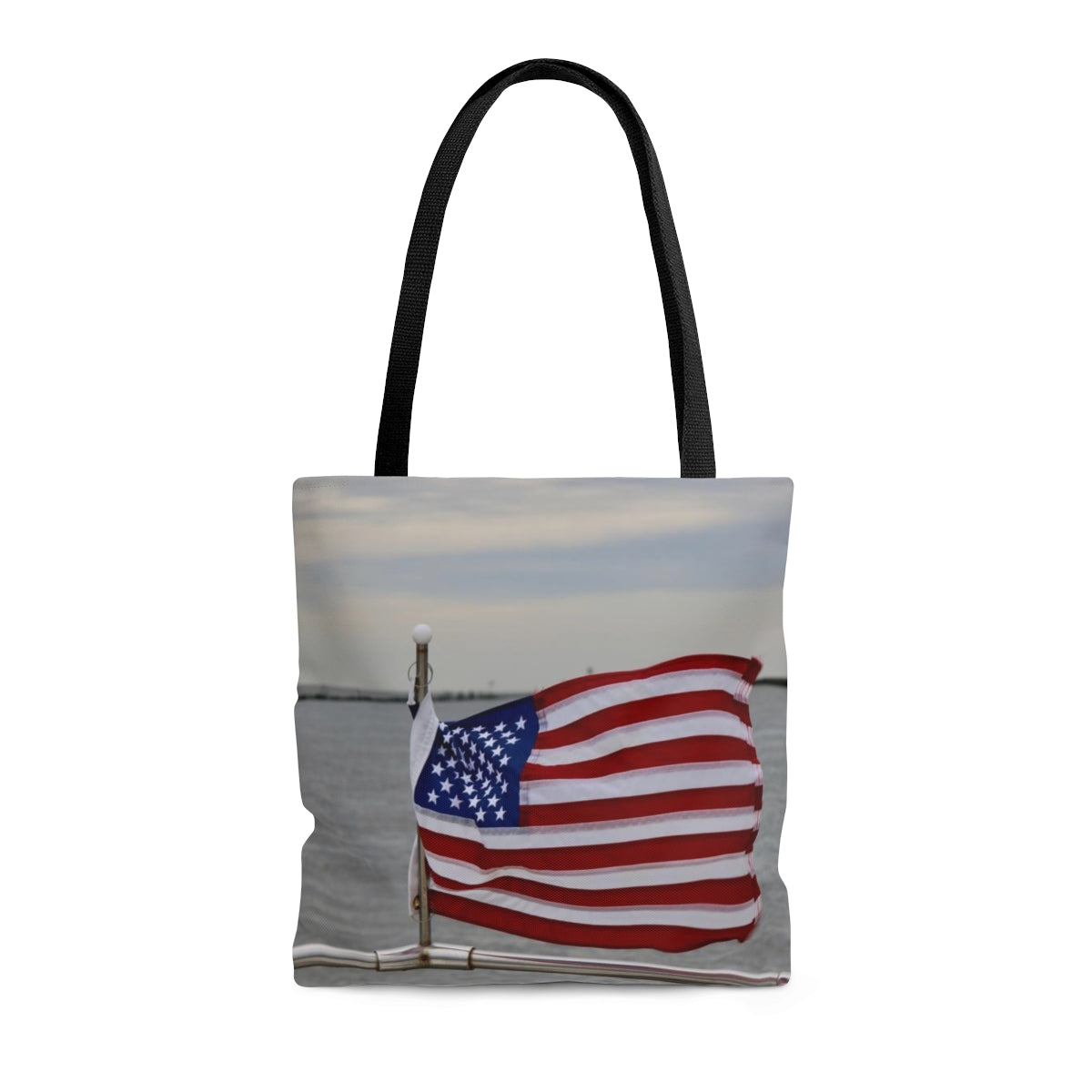 NN AOP Tote Bag American Flag DE Fishing