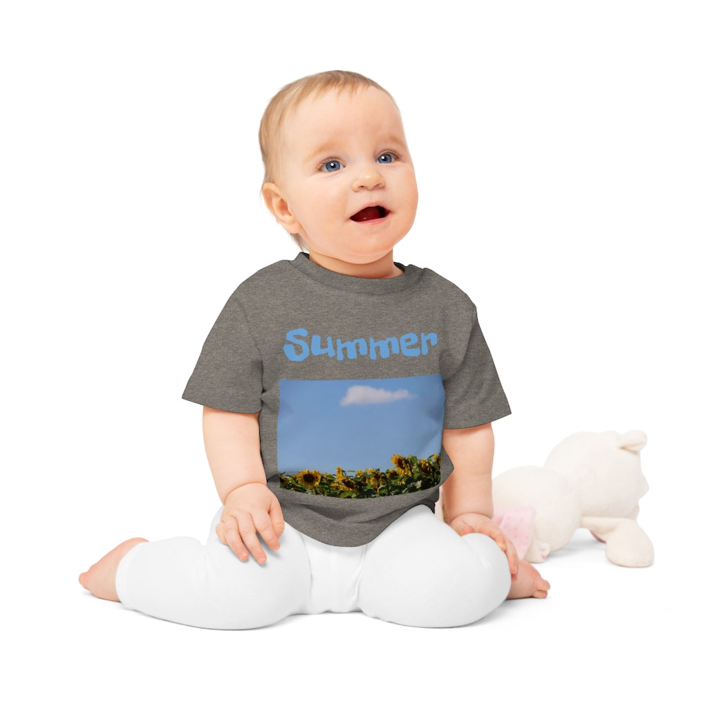 NN Baby T-Shirt Sunflowers & Blue Sky