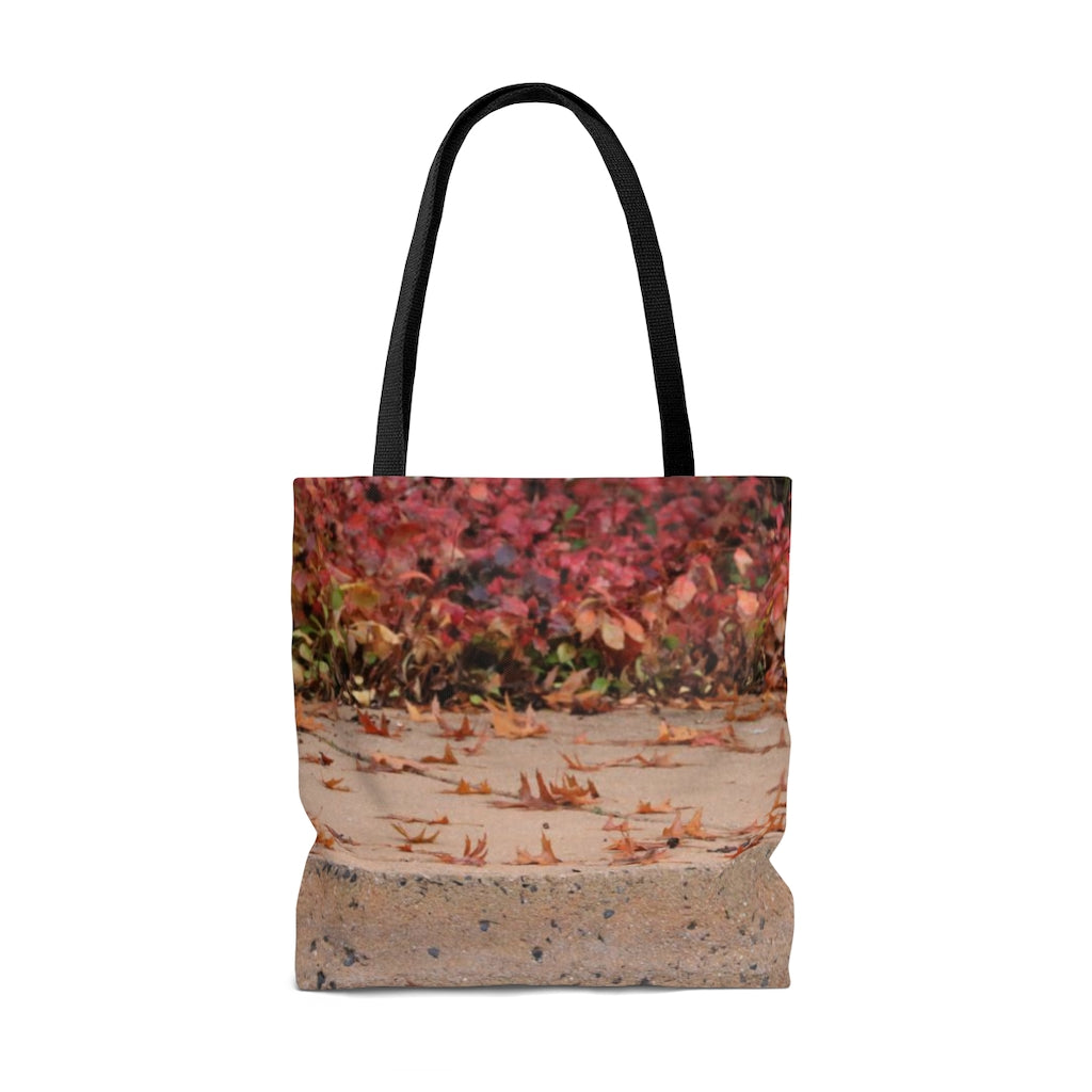 NN AOP Tote Bag Fall Sidewalk