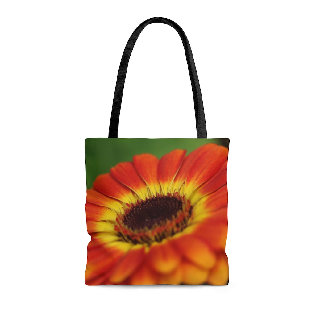 NN AOP Tote Bag Orange Yellow Flower