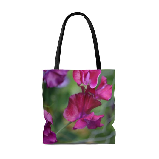 NN AOP Tote Bag Purplish Flowers